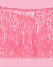 Load image into Gallery viewer, Party Banner, Pink Fringe Decor, Bday Supplies, Bachelorette
