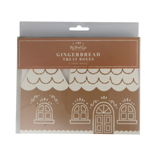 Load image into Gallery viewer, Gingerbread House Gable Treat Boxes
