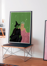 Load image into Gallery viewer, Wicked Movie Inspired Art Print - West End Broadway Gift
