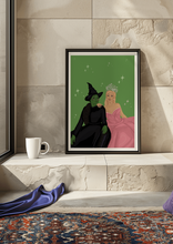 Load image into Gallery viewer, Wicked Movie Inspired Art Print - West End Broadway Gift
