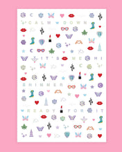 Load image into Gallery viewer, Era&#39;s Nail Stickers, Girl Swiftie Gift, Activity
