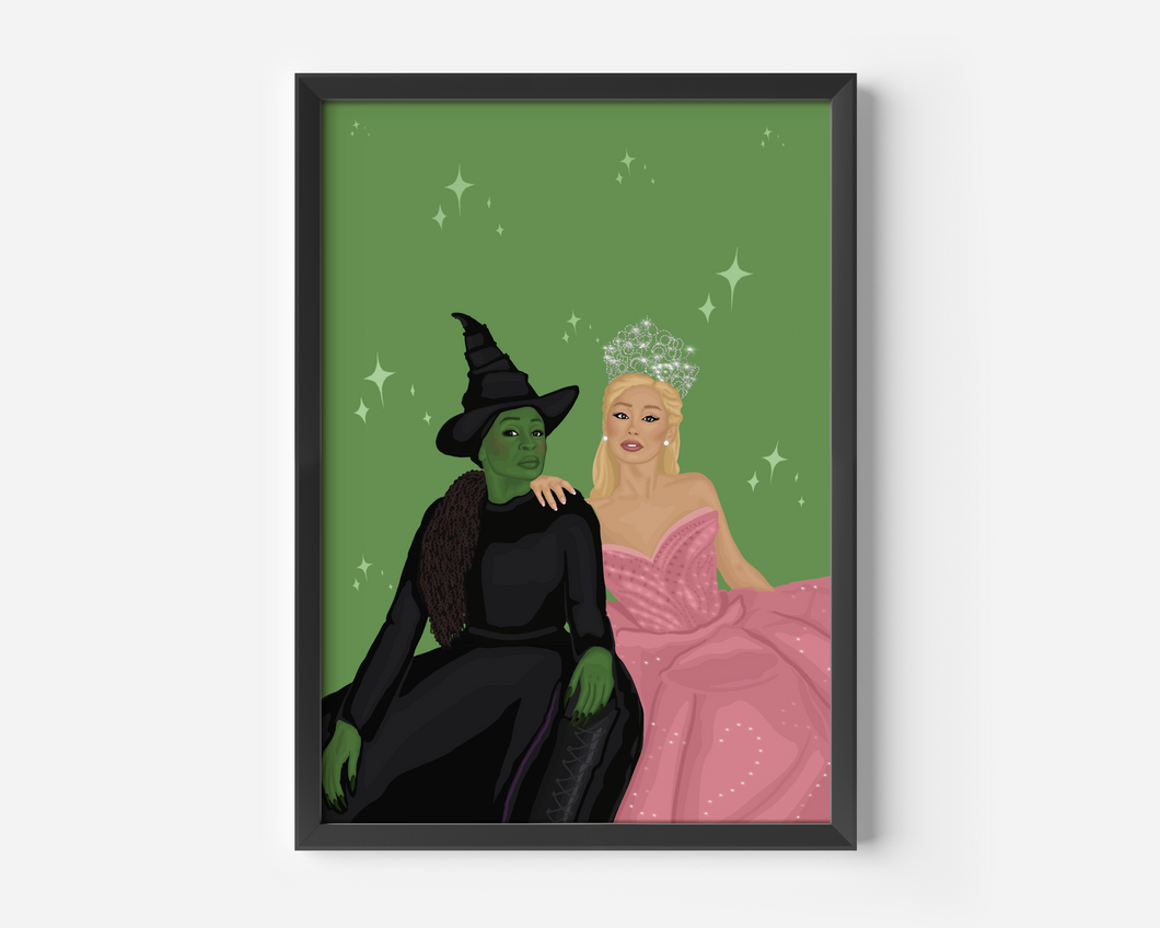 Wicked Movie Inspired Art Print - West End Broadway Gift