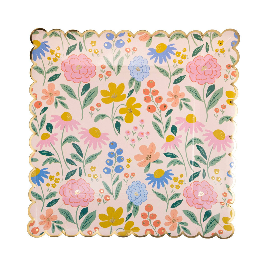 Mother’s Day Floral Pattern Plate