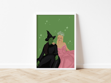 Load image into Gallery viewer, Wicked Movie Inspired Art Print - West End Broadway Gift
