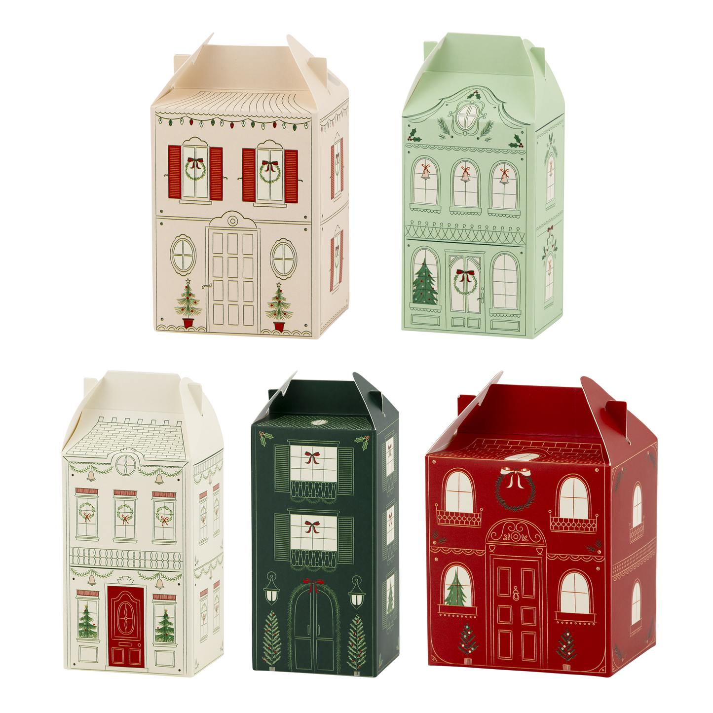 Christmas Village Treat Boxes