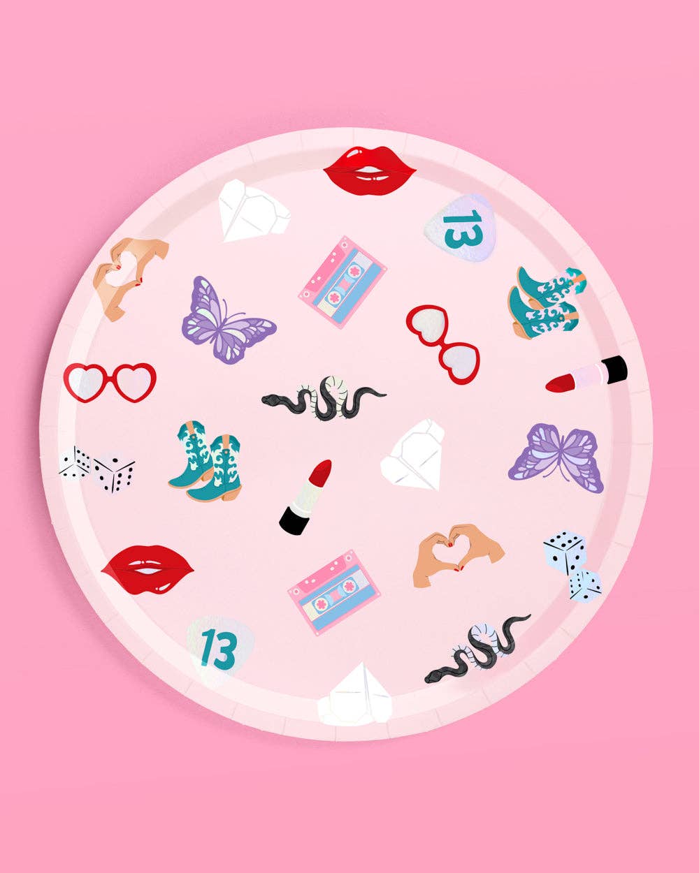 Era's Party Paper Plates | 24pc 9" |Party Tableware