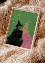 Load image into Gallery viewer, Wicked Movie Inspired Art Print - West End Broadway Gift
