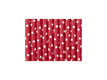 Load image into Gallery viewer, Red &amp; White Paper Straws - Lemonade Party Box
