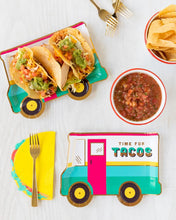 Load image into Gallery viewer, Taco Shaped Napkin - Lemonade Party Box
