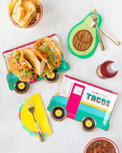 Load image into Gallery viewer, Taco Shaped Napkin - Lemonade Party Box
