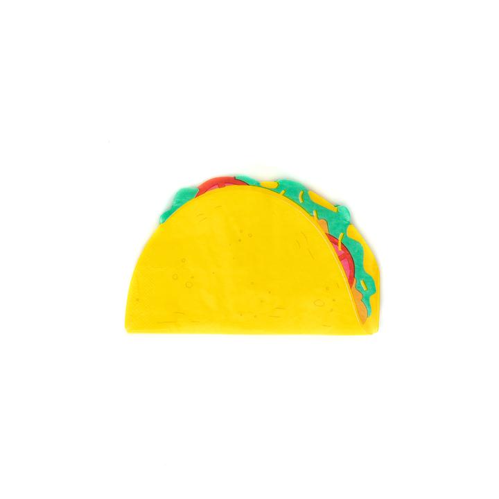 Taco Shaped Napkin - Lemonade Party Box