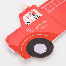 Load image into Gallery viewer, Meri Meri Fire Truck Plate
