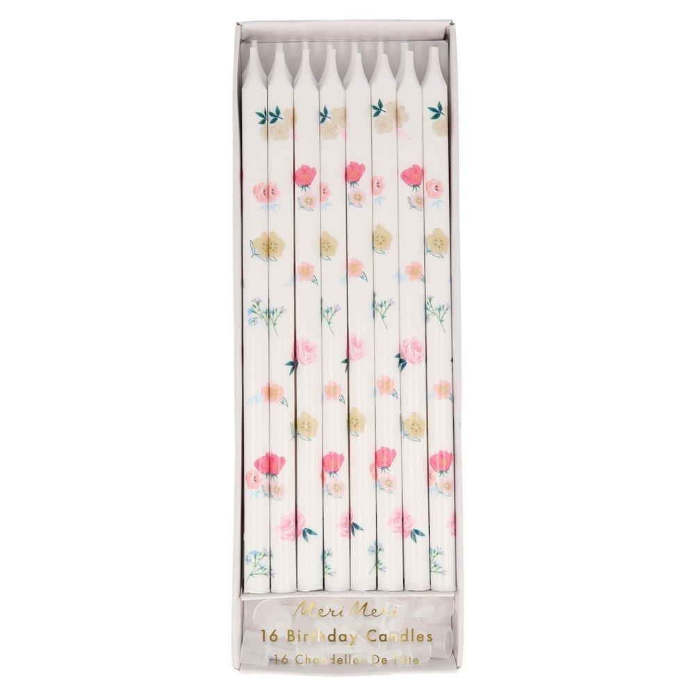 Meri Meri Floral Pattern Candles