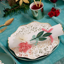 Load image into Gallery viewer, Meri Meri Gold Leaf Dinner Plate
