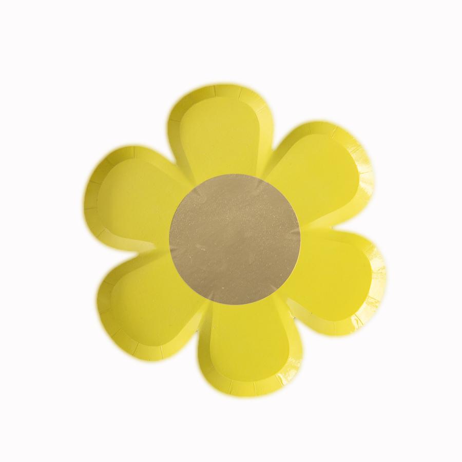 Daisy Side Plate Yellow