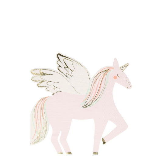 Meri Meri Winged Unicorn Napkins