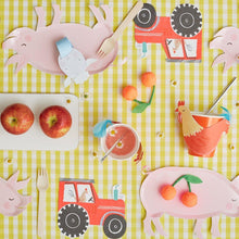 Load image into Gallery viewer, On the Farm Pig Plates - Lemonade Party Box
