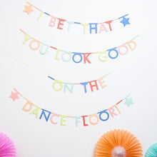 Load image into Gallery viewer, Meri Meri Write Anything Multicolour Glitter Letter Garland Kit
