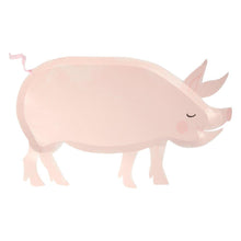 Load image into Gallery viewer, On the Farm Pig Plates - Lemonade Party Box
