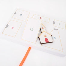 Load image into Gallery viewer, Meri Meri Festive Village Wooden Advent Calendar Suitcase
