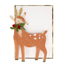 Load image into Gallery viewer, Festive Reindeer Standup Christmas Card
