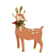 Load image into Gallery viewer, Festive Reindeer Standup Christmas Card
