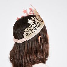 Load image into Gallery viewer, Meri Meri Glitter Fabric Star Crown
