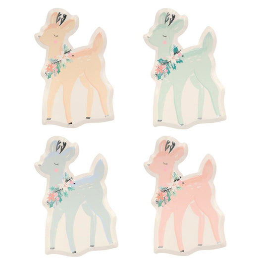 Meri Meri Pastel Deer Plates